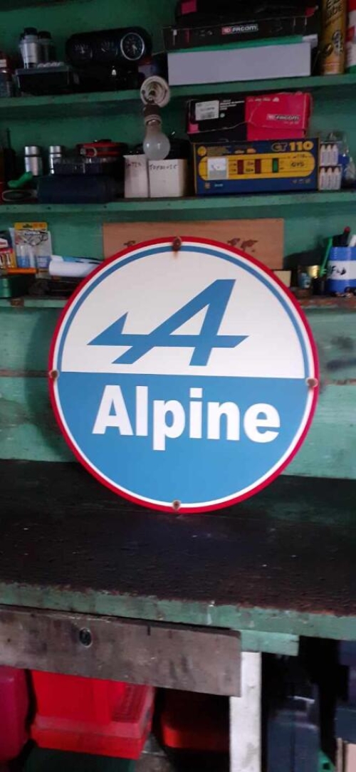 enseigne Alpine