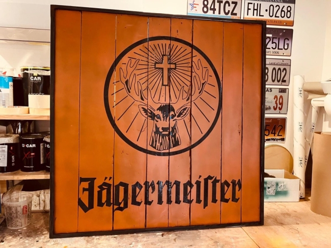 enseigne jagermeister